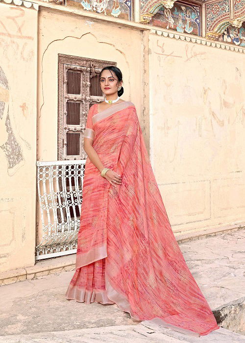 Lt Rajwadi Ethnic Wear Wholesale Printed Sarees
